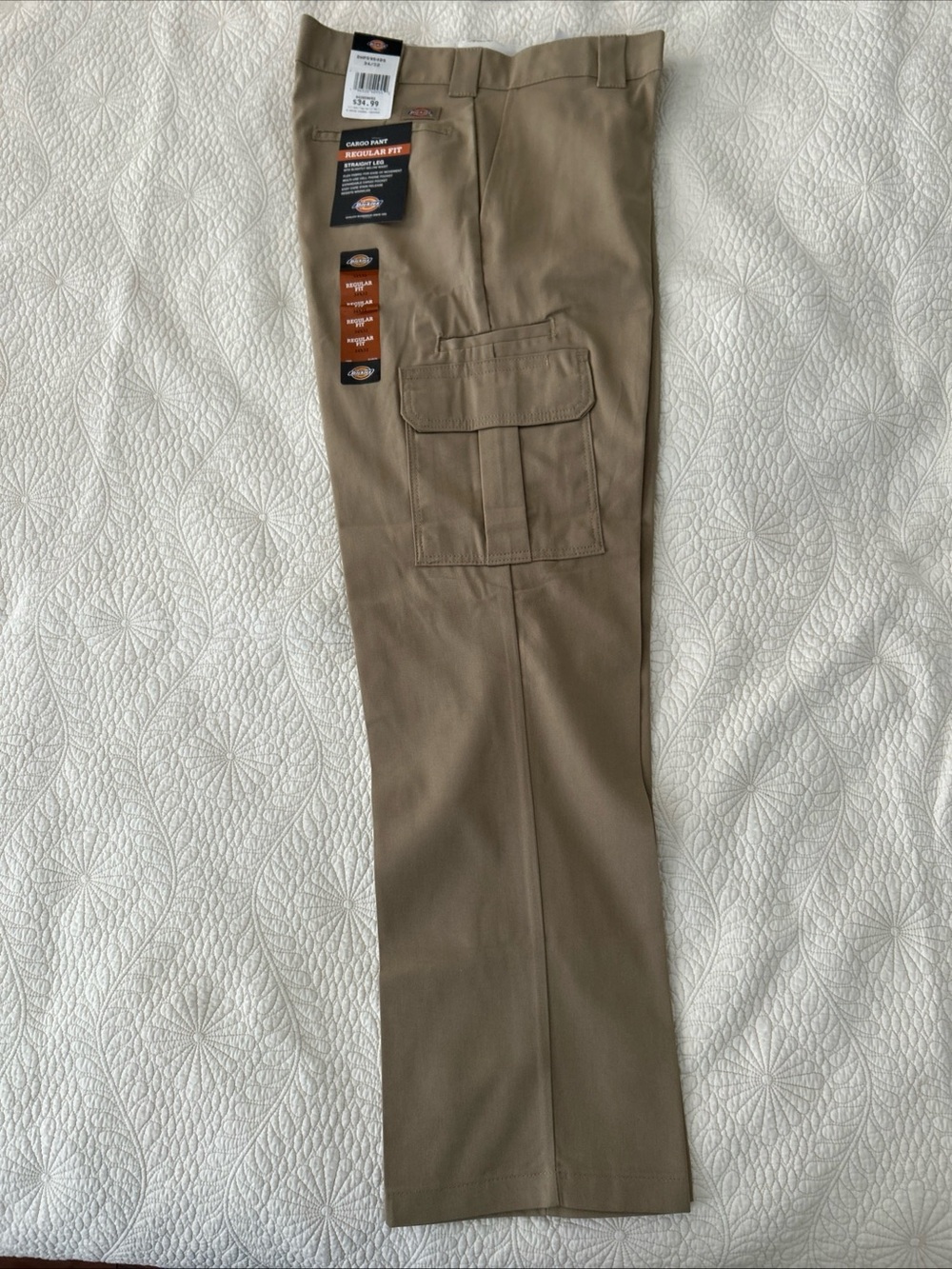 Dickies Men’s Cargo Pants - Khaki/Tan